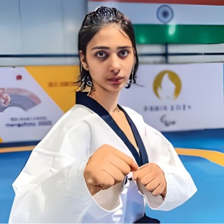 Indian Taekwondo Athlete